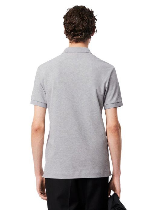 Lacoste poloshirt Regular Fit grijs