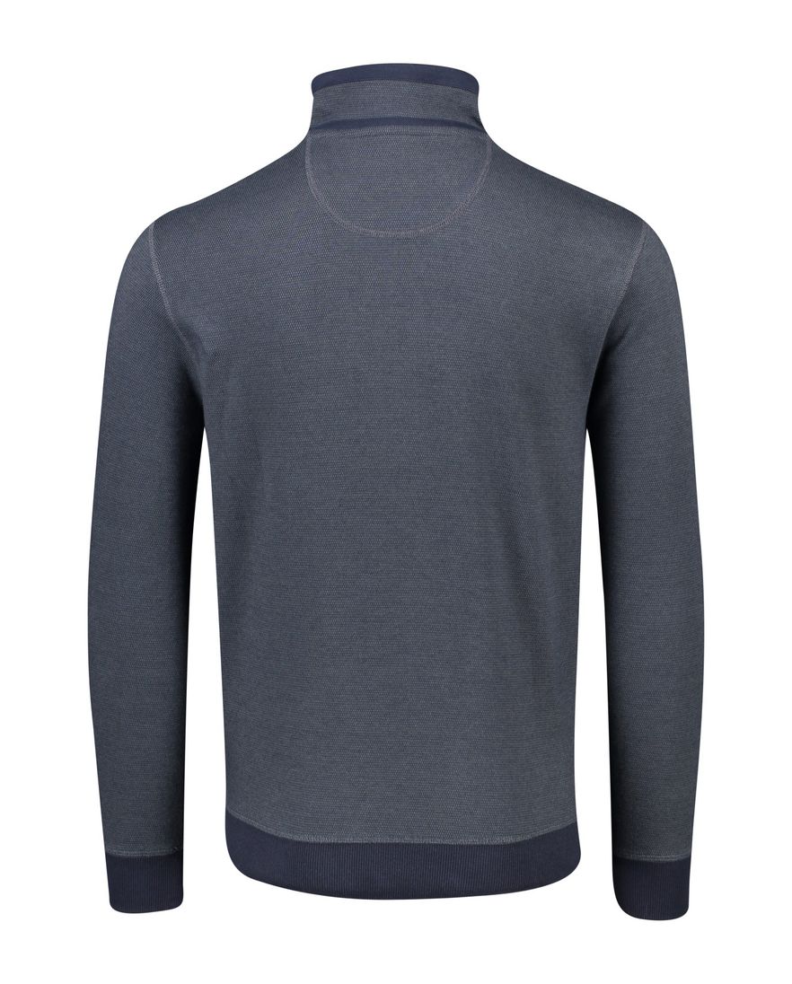 Trui Casa Moda donkerblauw borstzak