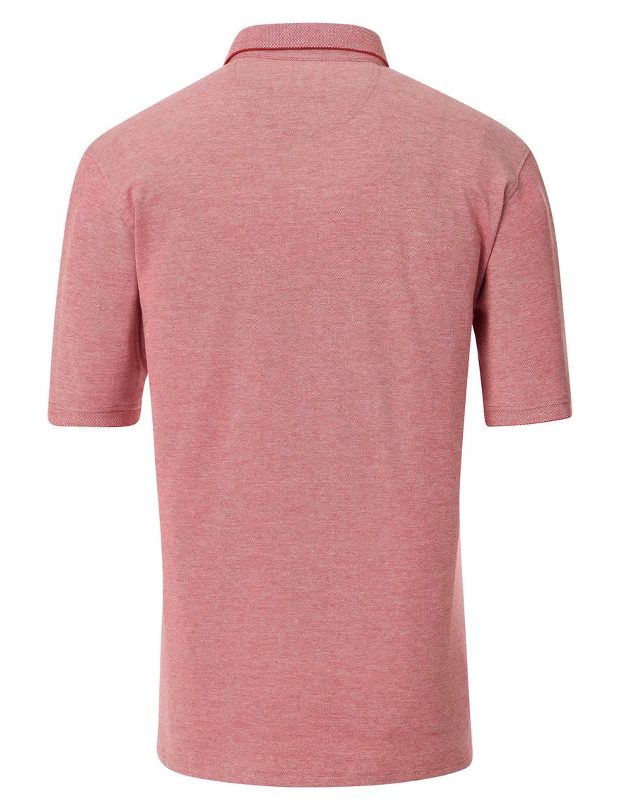 Casa Moda polo oranje gemeleerd