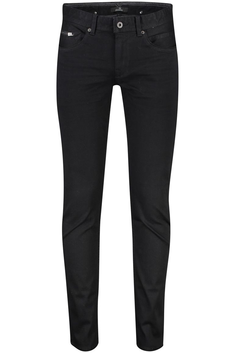 broek Vanguard zwart effen katoen V850