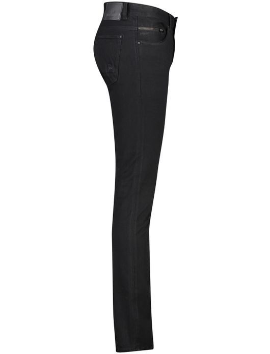 broek Vanguard zwart effen katoen V850