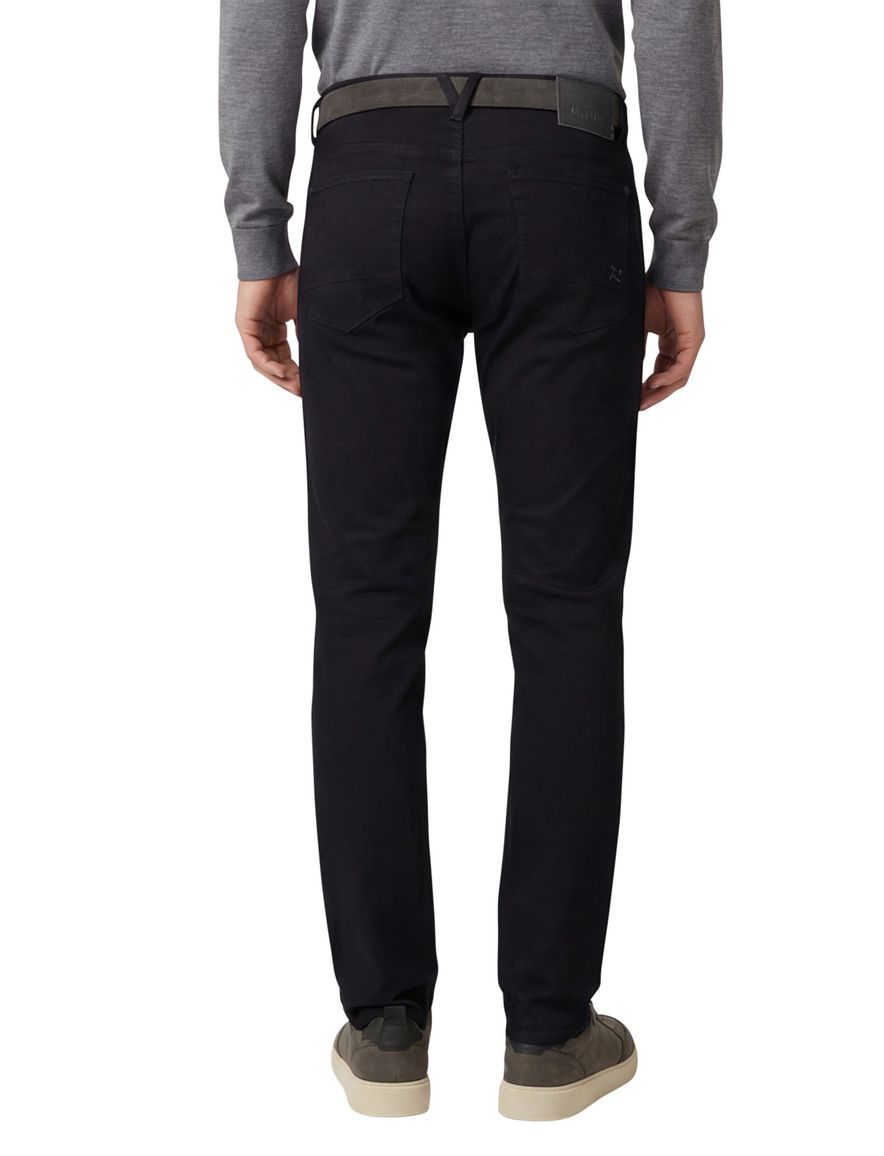 broek Vanguard zwart effen katoen V850