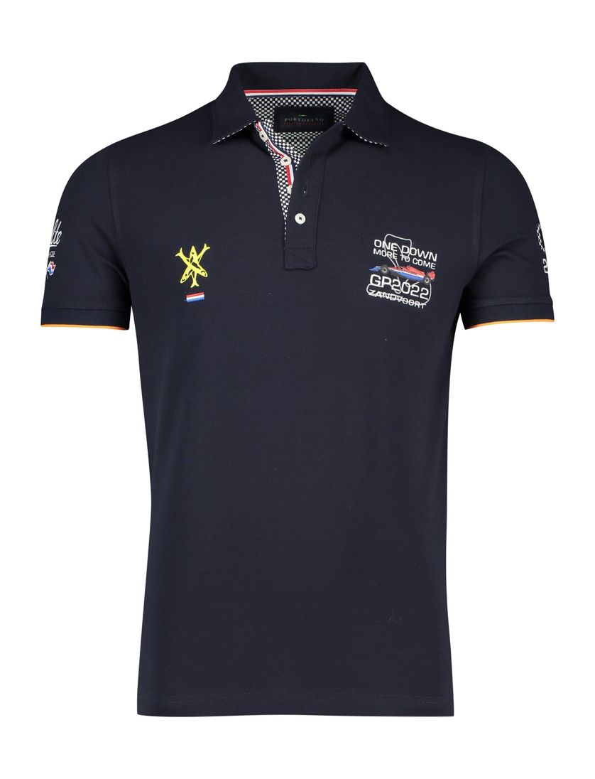 Portofino GP 2022 race poloshirt donkerblauw