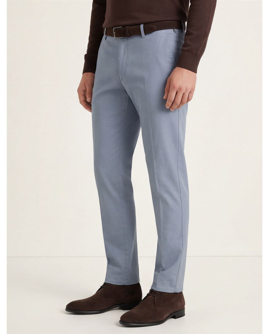 Meyer pantalon Bonn lichtblauw