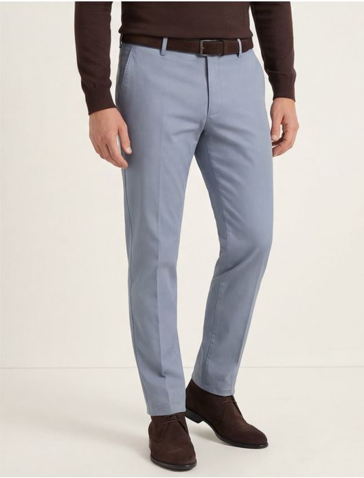 Meyer pantalon Bonn lichtblauw