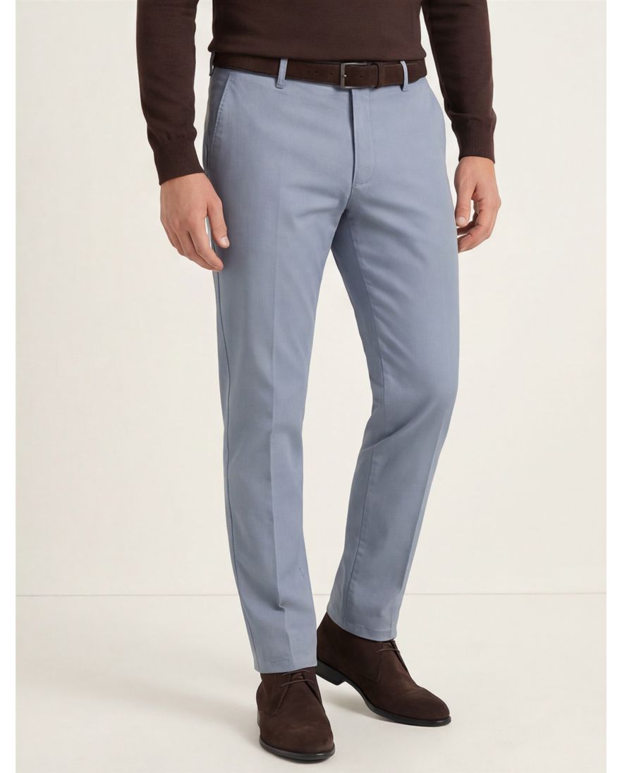 Meyer pantalon Bonn lichtblauw