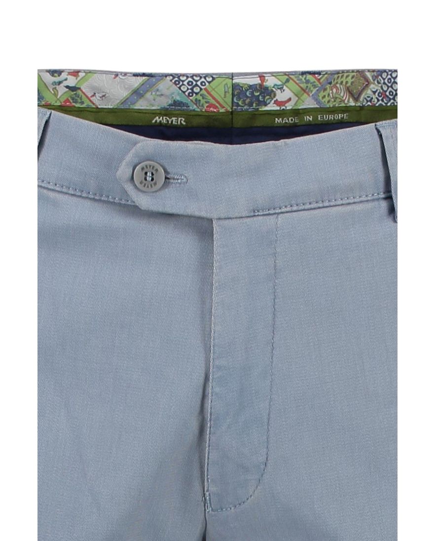 Meyer pantalon Bonn lichtblauw