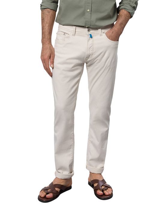 Beige broek 5-pocket Pierre Cardin