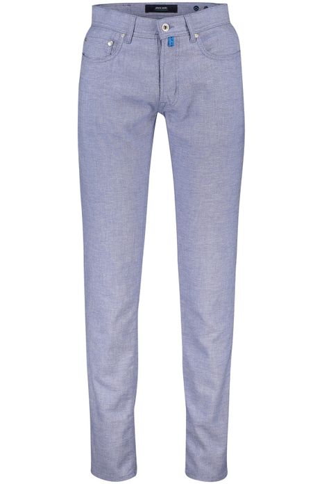 Pierre Cardin 5-pocket broek Lyon blauw