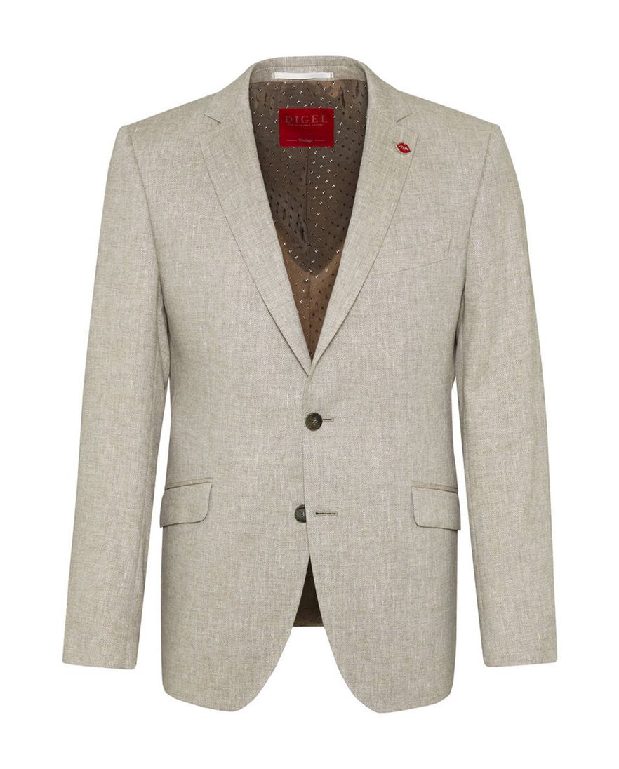 Beige colbert gemeleerd Digel