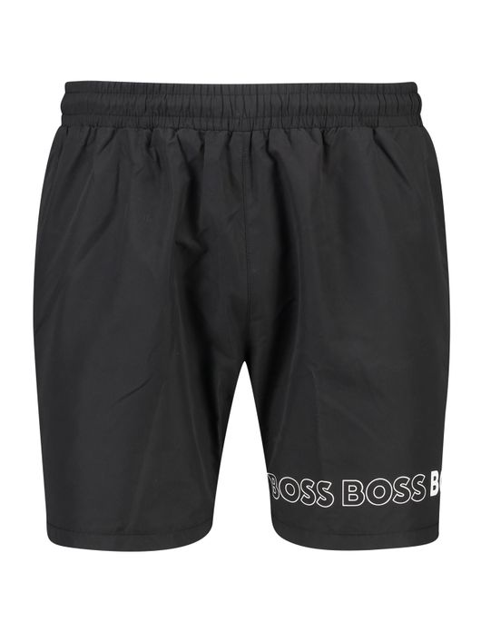 zwembroek Hugo Boss zwart effen