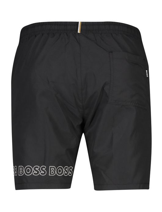 zwembroek Hugo Boss zwart effen
