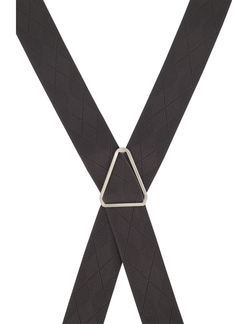 Lindenmann bretels grijs met print