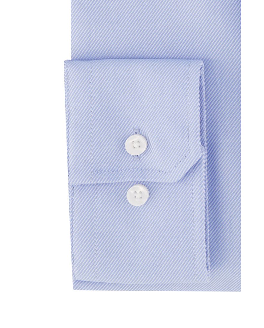 Seidensticker business overhemd Regular normale fit lichtblauw geprint