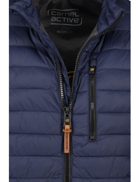 Camel Active jas donkerblauw gewatteerd