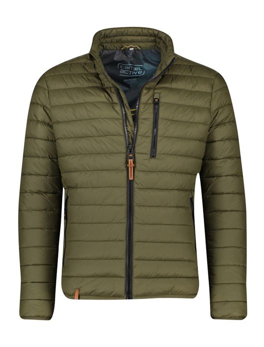 Camel Active jas groen kort model gewatteerd