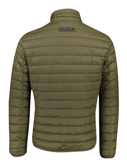 Camel Active jas groen kort model gewatteerd