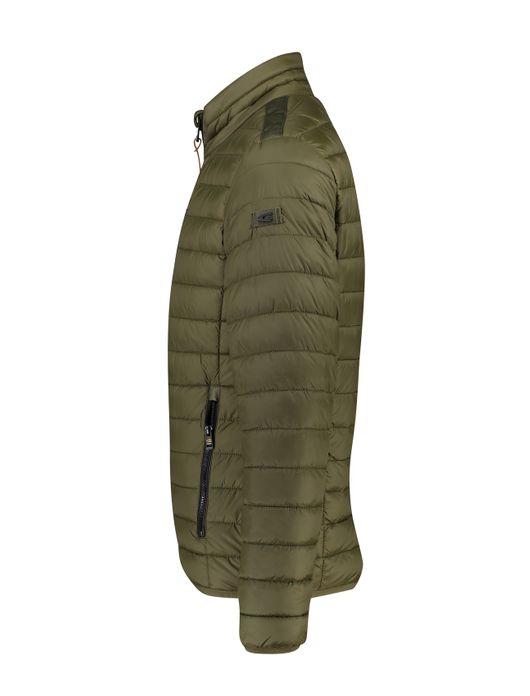 Camel Active jas groen kort model gewatteerd