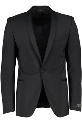 Digel Digel colbert smoking zwart effen wol normale fit Juan