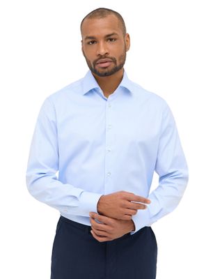 Eterna Eterna overhemd mouwlengte 7 modern fit lichtblauw