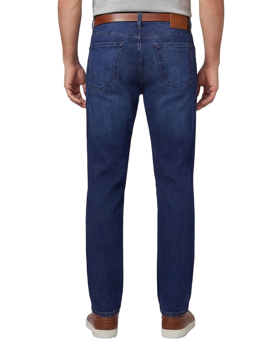 Hiltl katoenen broek blauw effen katoen