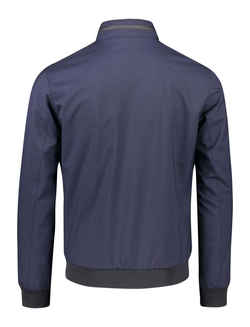 Portofino zomerjas wol donkerblauw normale fit