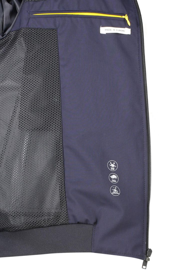 Portofino zomerjas wol donkerblauw normale fit