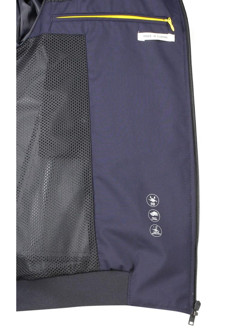 Portofino zomerjas wol donkerblauw normale fit