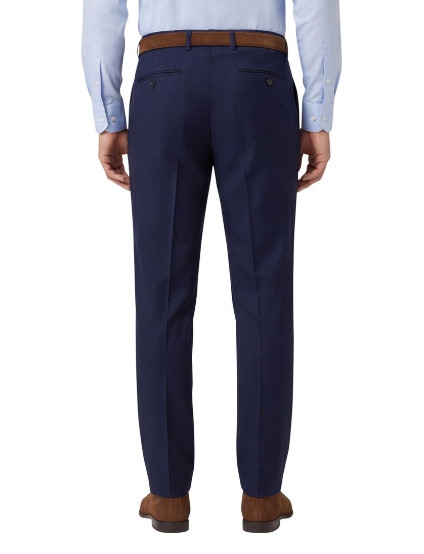 Roy Robson pantalon wol donkerblauw Mix & Match