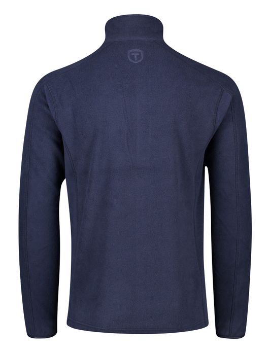 Tenson fleece vest donkerblauw gemeleerd