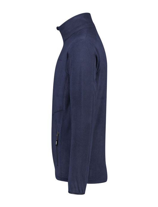 Tenson fleece vest donkerblauw gemeleerd