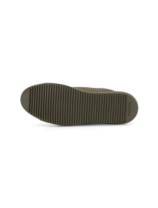 schoen Blackstone effen leer groen