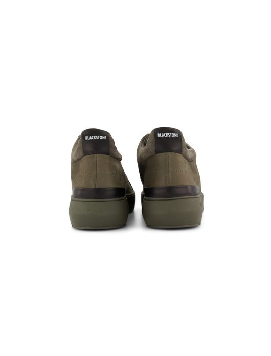 schoen Blackstone effen leer groen