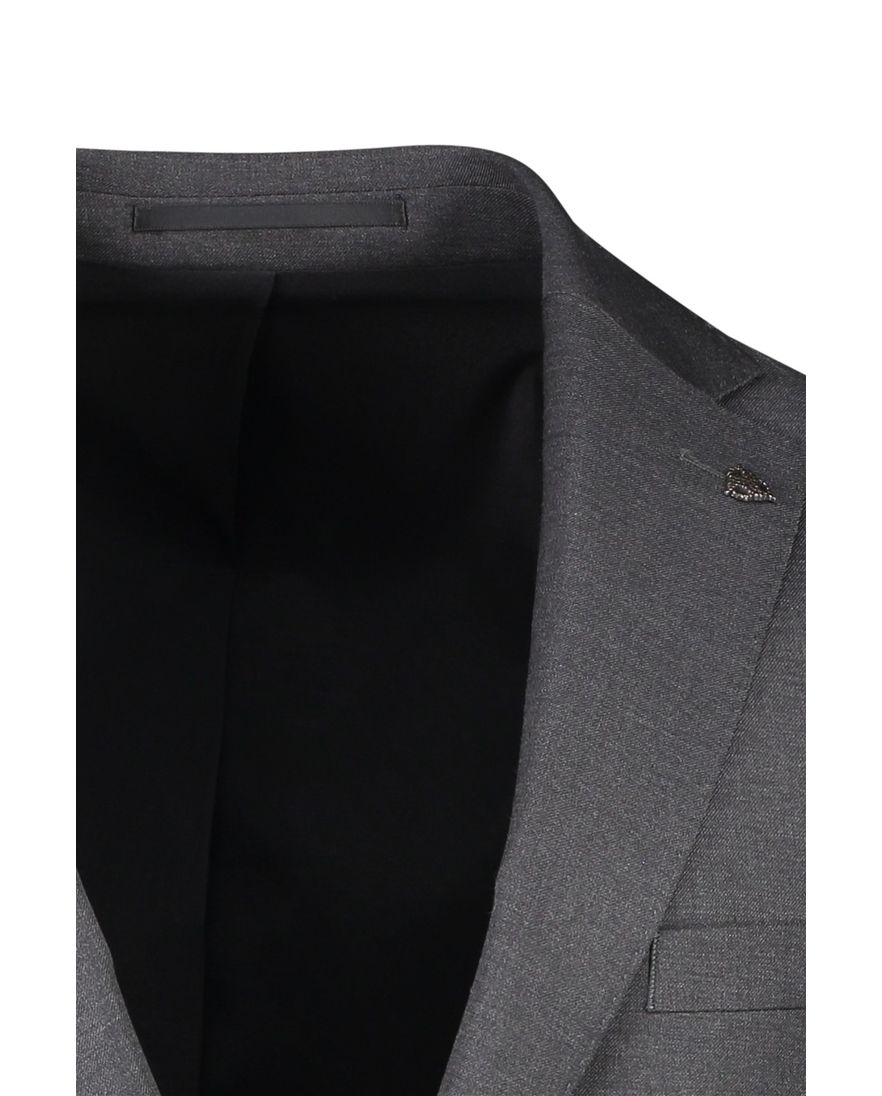 Roy Robson colbert mix & match grijs effen wol normale fit zakken