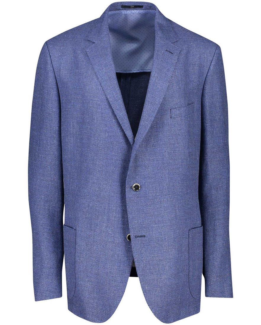 Dressler colbert Shaped Fit blauw