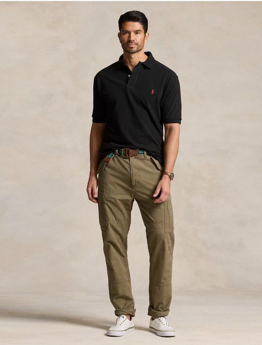 polo Polo Ralph Lauren Big & Tall zwart uni