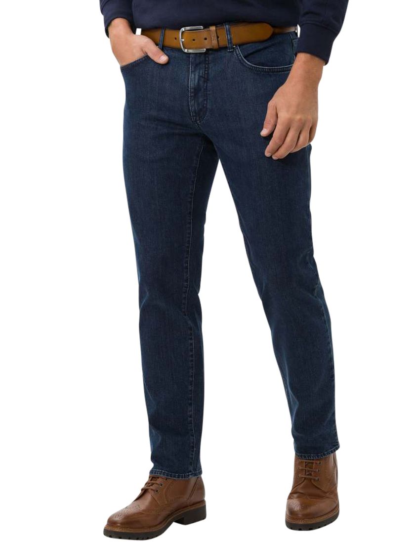 Brax jeans donkerblauw effen 5-pocket