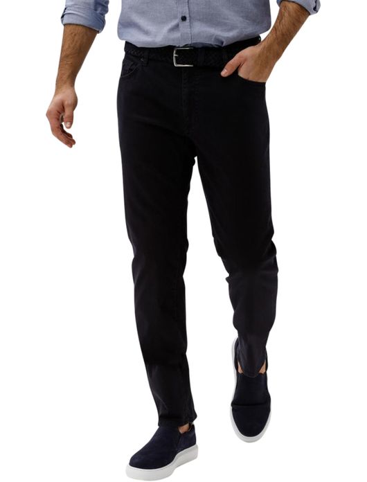 Brax broek 5-pocket donkerblauw straight fit