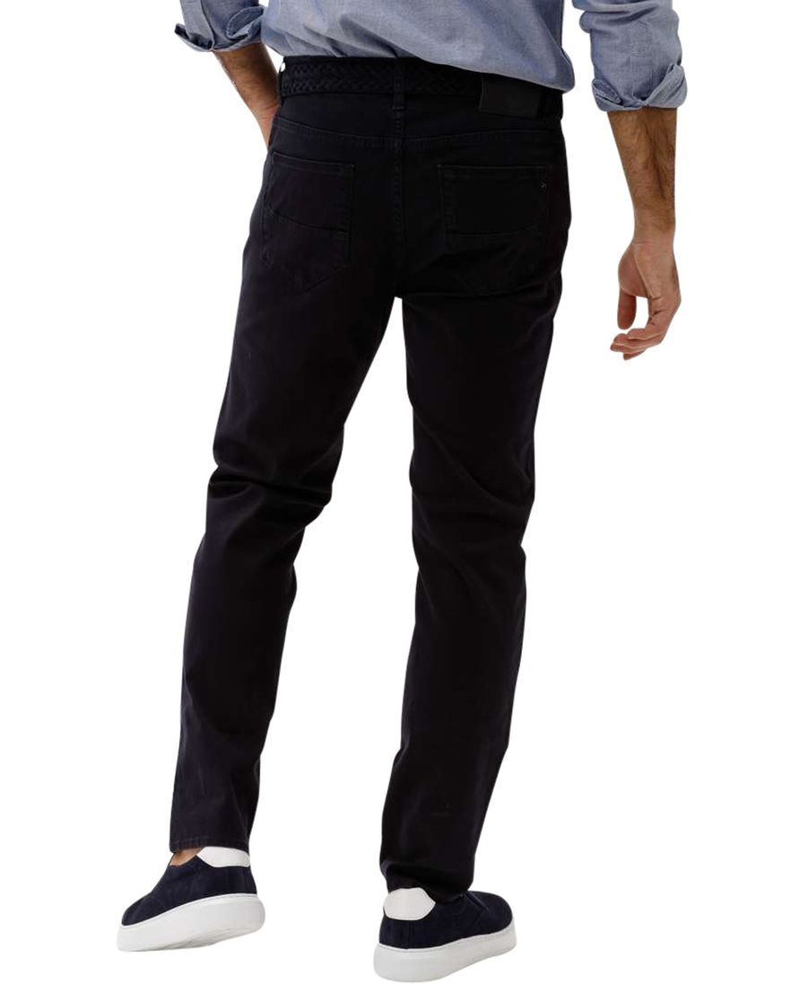 Brax broek 5-pocket donkerblauw straight fit