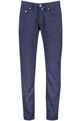 Pierre Cardin Pierre Cardin jeans Lyon navy geruit katoen