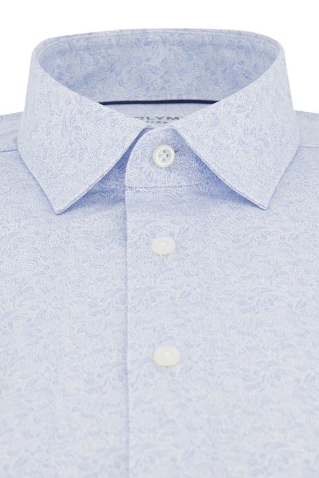 Olymp overhemd korte mouw normale fit lichtblauw