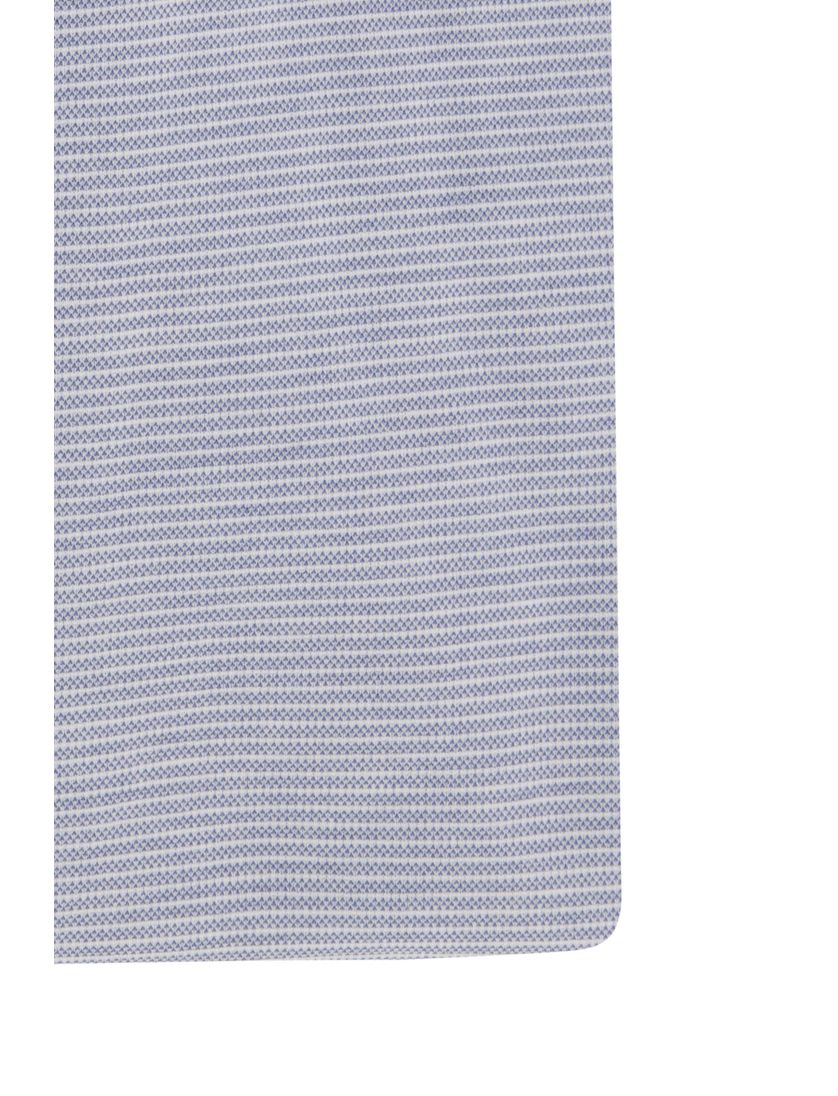Zakelijk Olymp overhemd blauw gestreept extra slim fit
