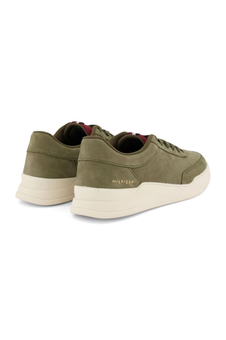 Tommy Hilfiger sneakers groen effen leer