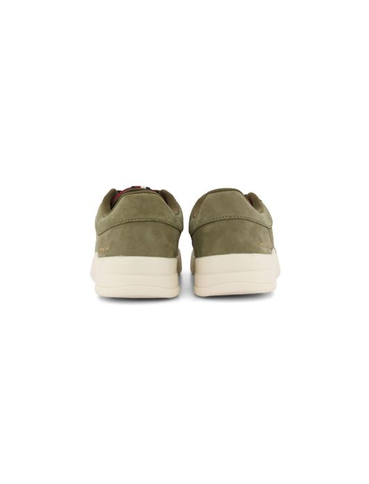 sneakers Tommy Hilfiger effen leer groen