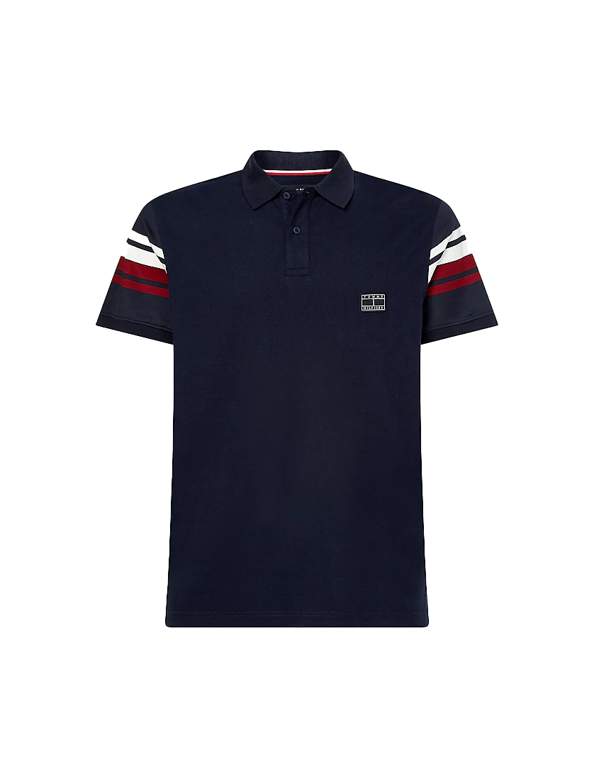 Tommy Hilfiger polo donkerblauw Plus Size