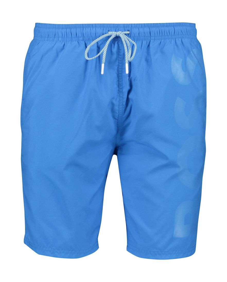 Boss zwemshort Orca effen blauw