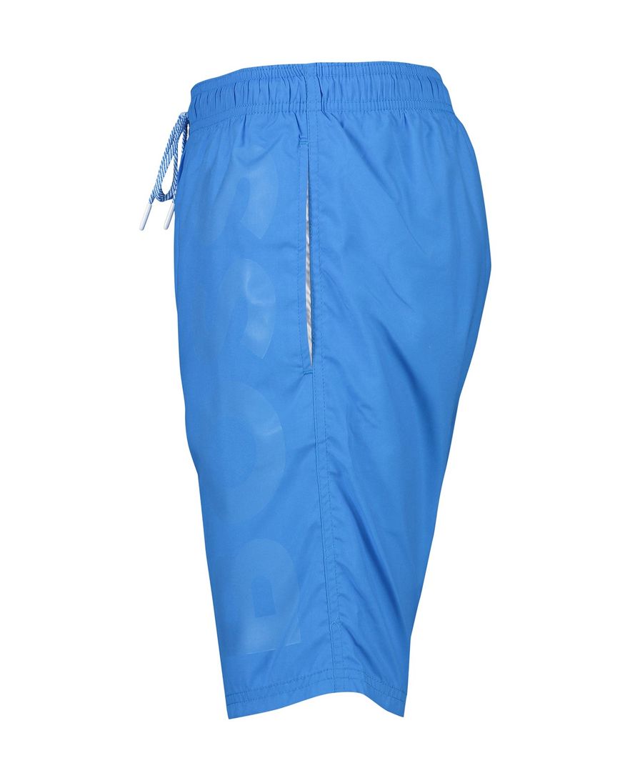Boss zwemshort Orca effen blauw