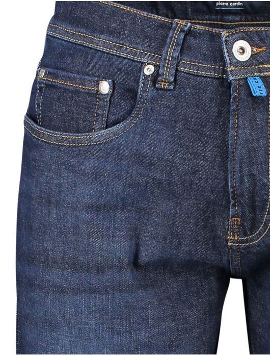 Pierre Cardin Lyon Tapered 5-pocket jeans blauw