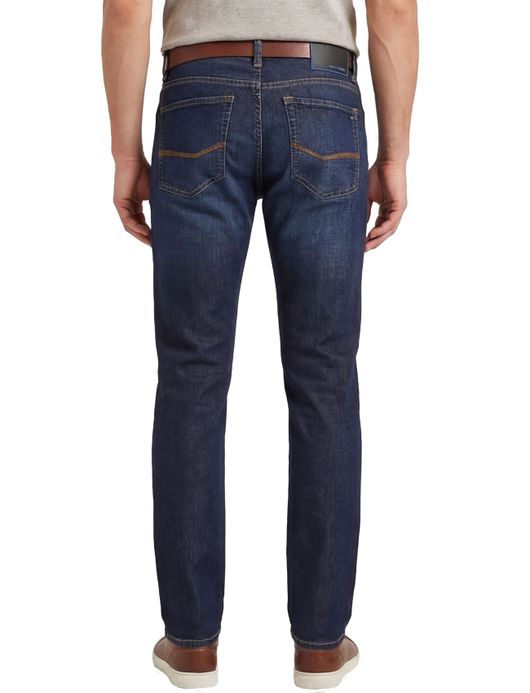 Pierre Cardin Lyon Tapered 5-pocket jeans blauw