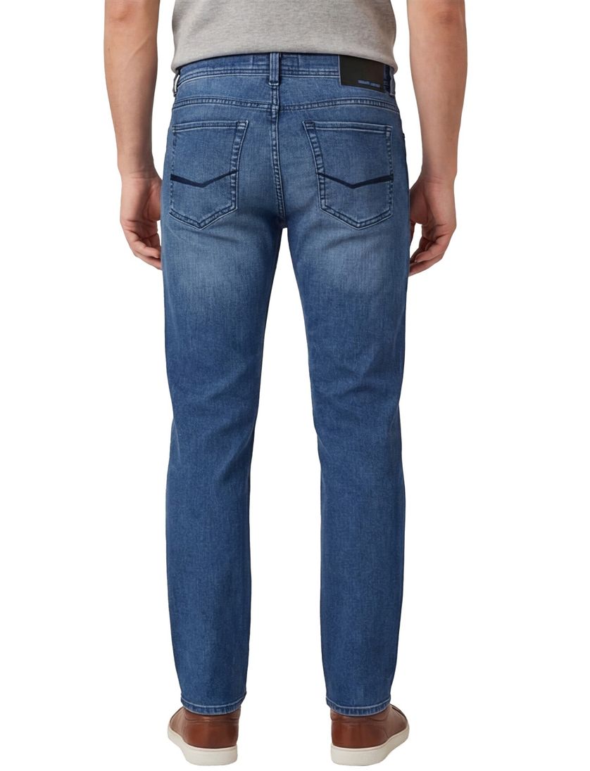 Jeans Pierre Cardin Lyon Tapered Futureflex middenblauw Big&Tall